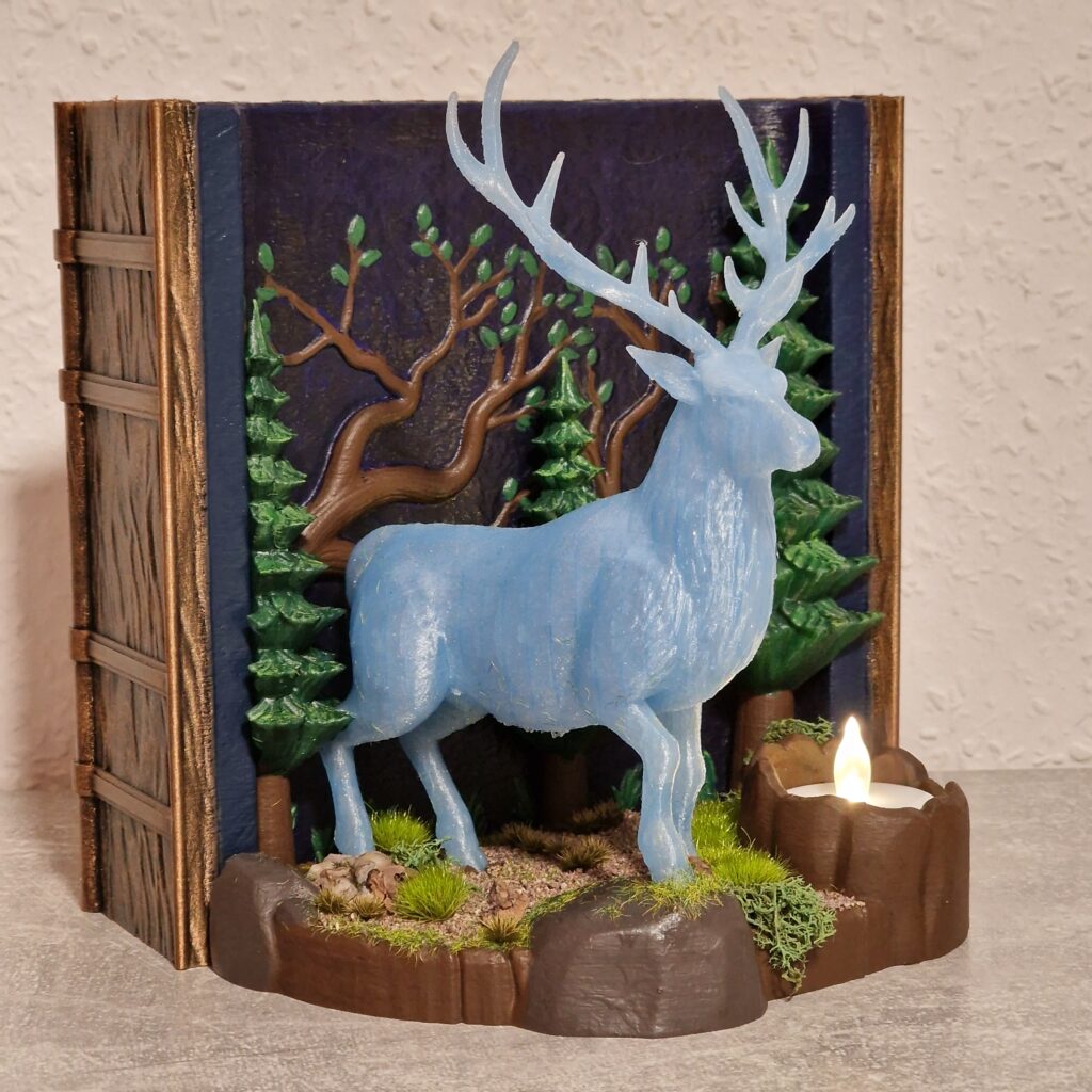 Book Nook Patronus - Diorama