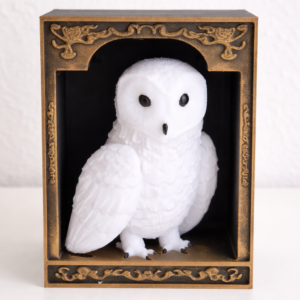 Book Nook - Schneeeule