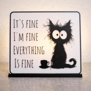 Statement Kachel - Its fine