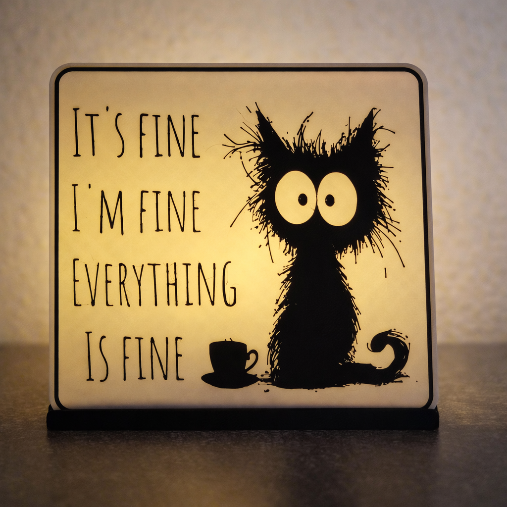 Statement Kachel - Its fine1ba Statement Kachel - Its fine