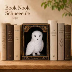 book nook schneeeule