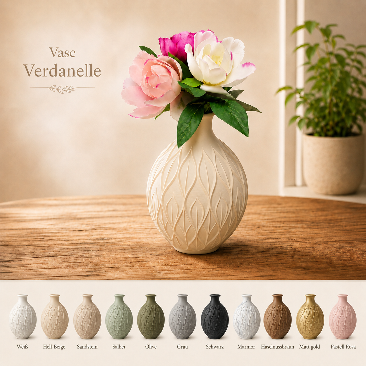 Vase Verdanelle - Produktbild - Japandi Style