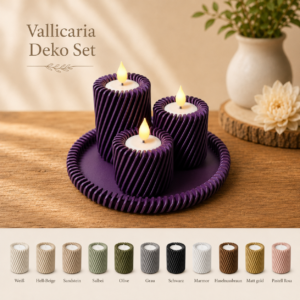 Teelicht-Set „Vallicaria“