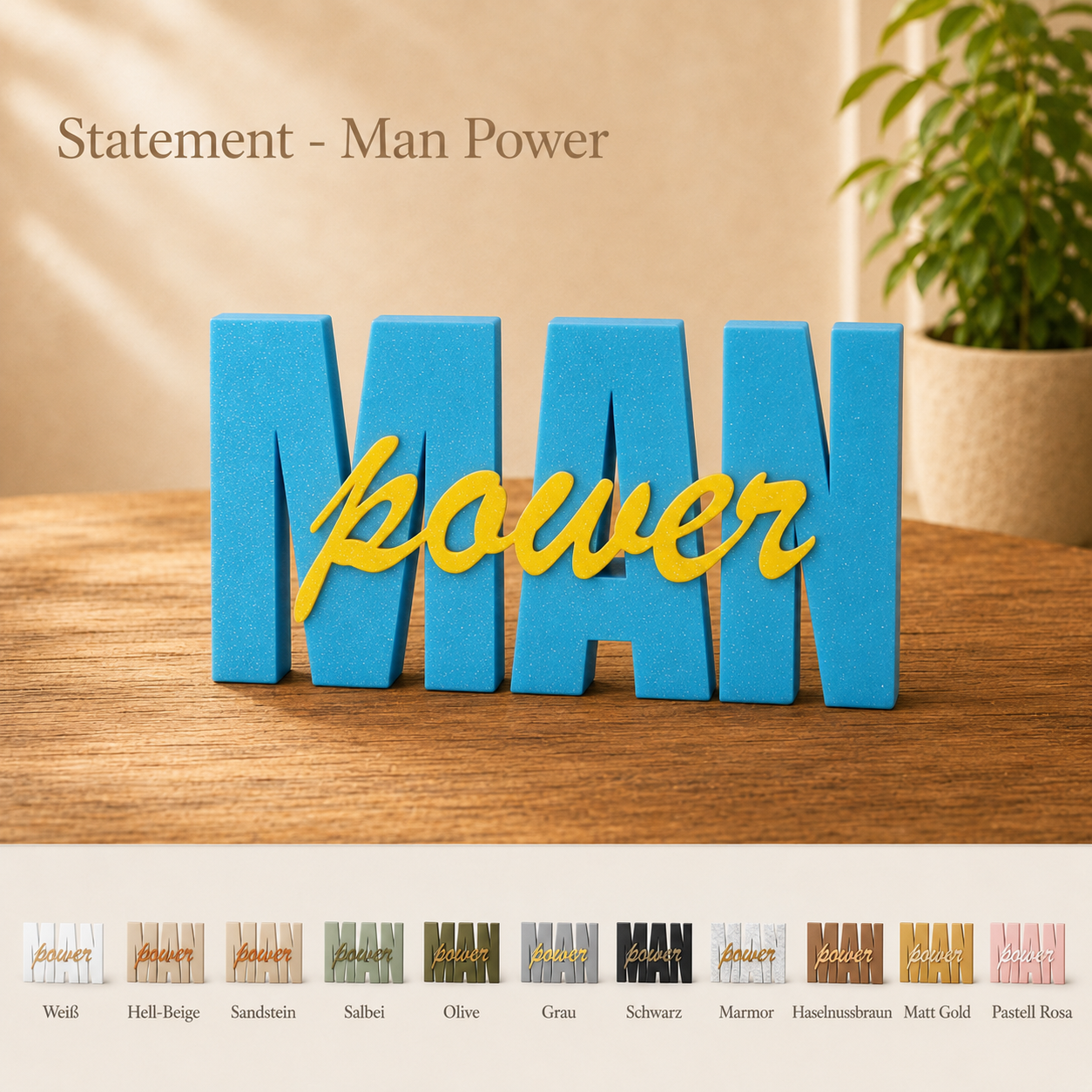 Statement Man Power