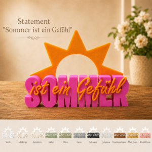 Statement- Sommer ist ein Gefühl