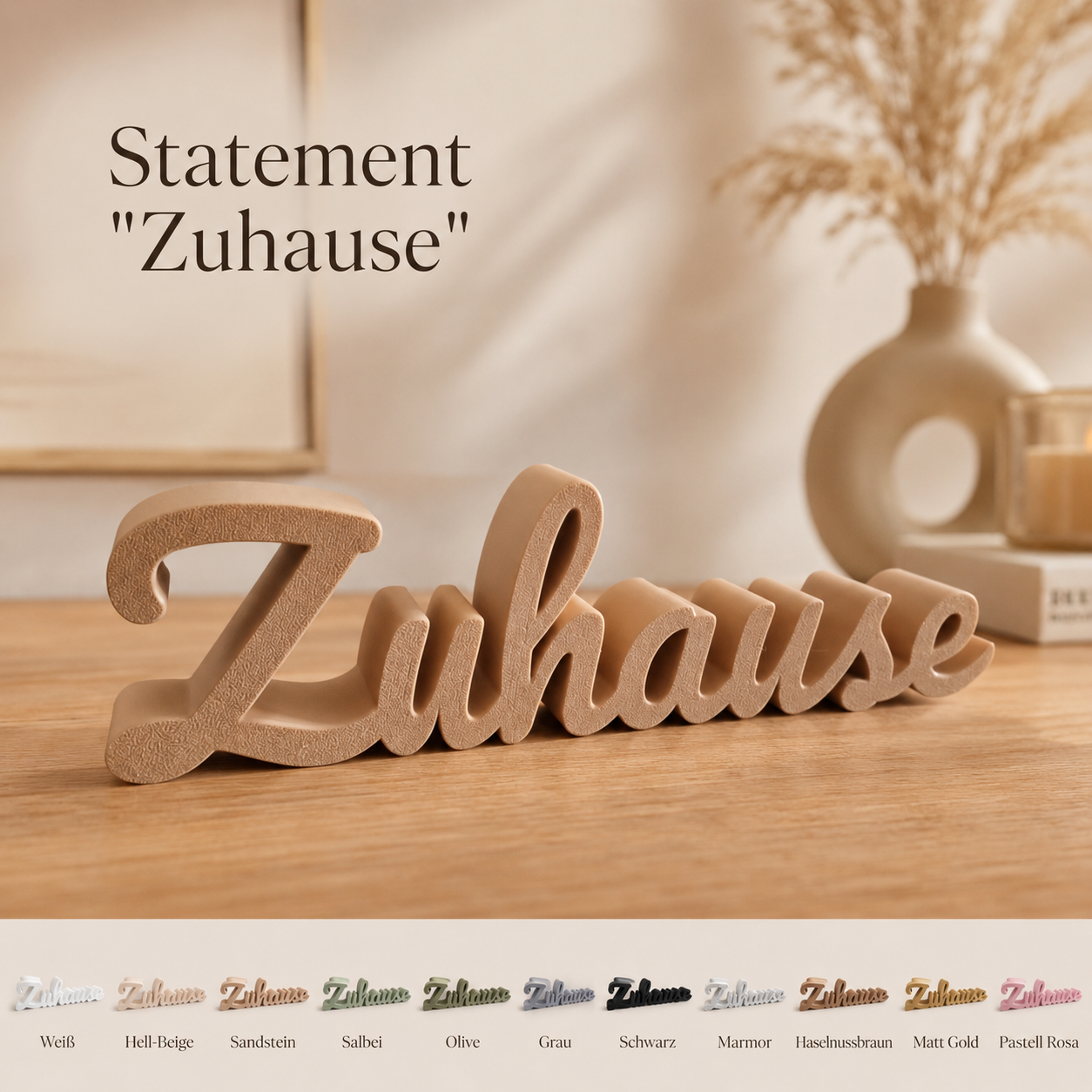 Statement Zuhause