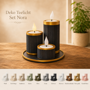 Deko Teelichtset Nora